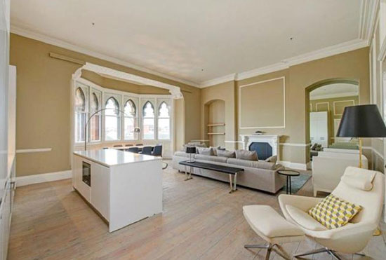 Two-bedroom apartment in grade I-listed St Pancras Chambers, London NW1
