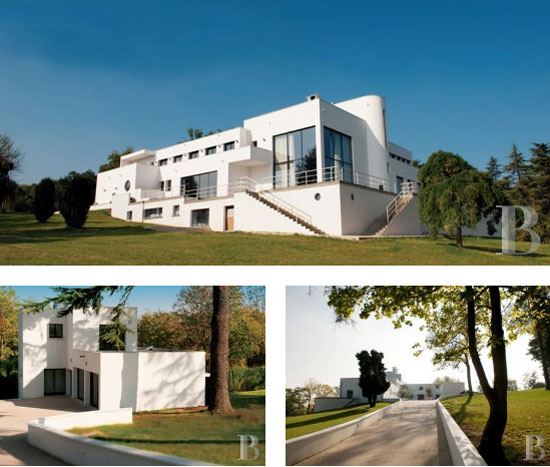 paris1 Listed 1920s Robert Mallet-Stevens-designed art deco Villa Poiret property in Île-de-France, near Paris, France