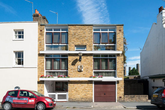 On the market: 1950s Ray Smith-designed modernist townhouse in London SE10