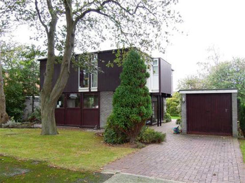 On the market: 1960s J Roy Parker-designed four-bedroom house in Parkgate, Cheshire