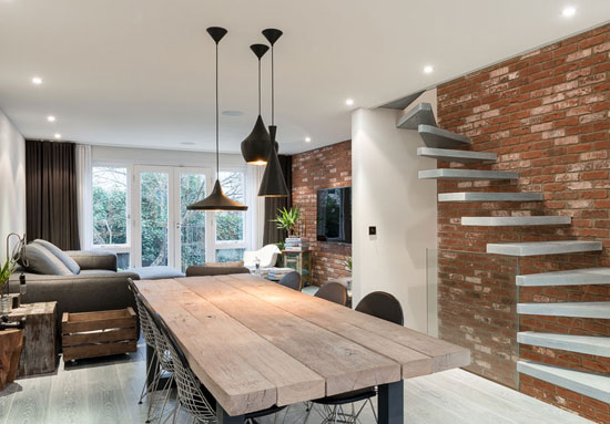 On the market: CZWG and Tony Michael-designed modern townhouse in St Pauls Mews, London NW1