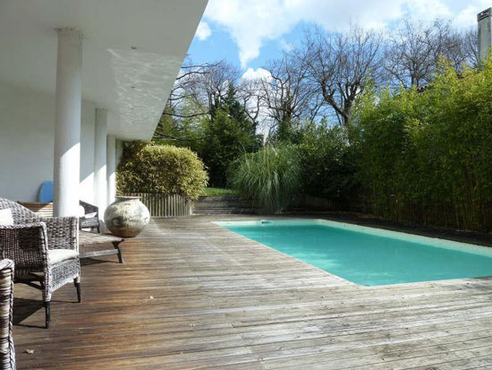 1960s modernist property in Pessac, near Bordeaux, southwestern France