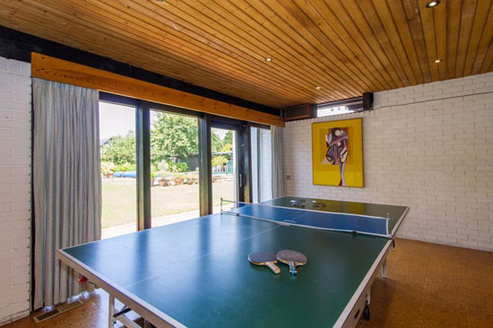 1960s Hird and Brooks midcentury modern house in Penarth, Vale of Glamorgan