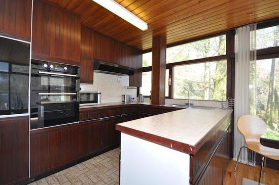 1960s midcentury-style timber house in Penrith, Cumbria