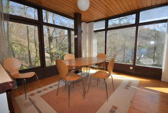 1960s midcentury-style timber house in Penrith, Cumbria