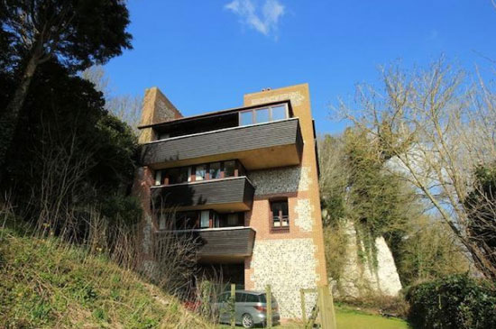 On the market: 1980s Headland House modernist five-bedroom house in Piddinghoe, Newhaven, East Sussex