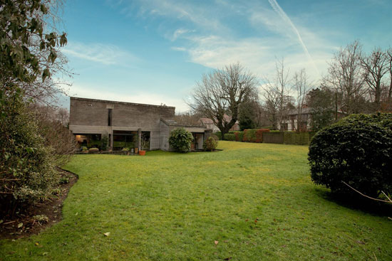 1980s Brian Lowe modern house in South Belfast, Northern Ireland