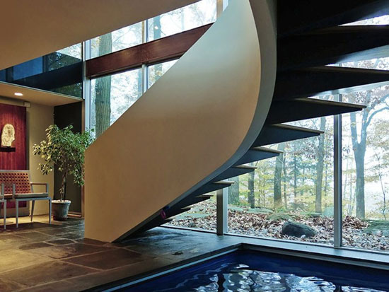 1960s Richard Neutra-designed Pitcairn House in Huntingdon Valley, Pennsylvania