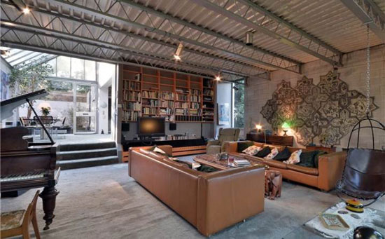 1960s Norman Foster and Michael and Patty Hopkins coach house conversion in London NW3