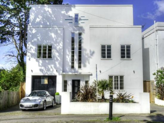 On the market: Five bedroom 1930s art deco property in Poole, Dorset