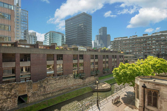 Barbican living: House in The Postern on the Barbican Estate, London EC2Y