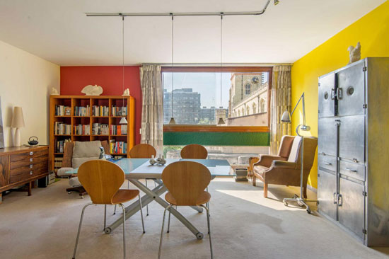 Barbican living: House in The Postern on the Barbican Estate, London EC2Y