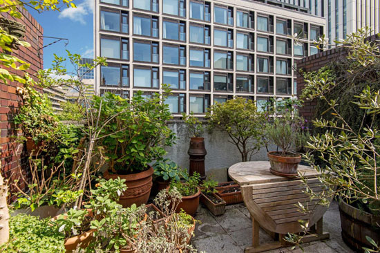 Barbican living: House in The Postern on the Barbican Estate, London EC2Y