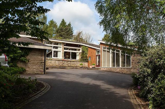 1970s George Hayes-designed Silver Birches property in Prestbury, Cheshire