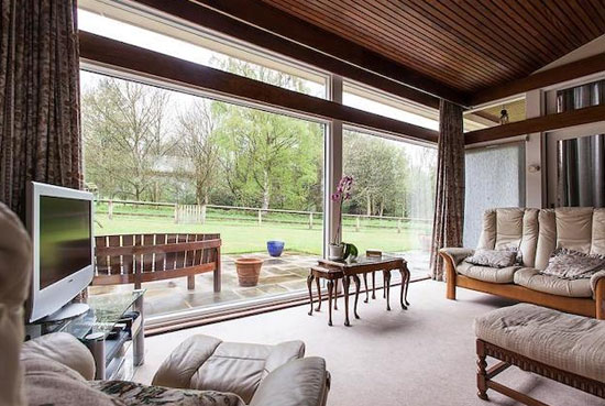 1970s George Hayes-designed Silver Birches property in Prestbury, Cheshire