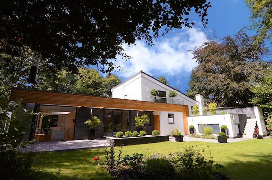 Four-bedroom contemporary modernist property in Prestwich, Manchester