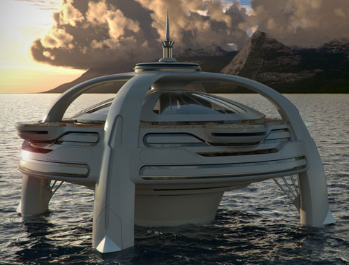 project2 Project Utopia sea-based luxury house