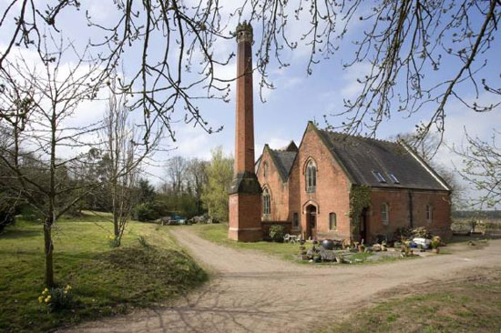 On the market: 19th century converted Victorian pump house in Snarestone, Derbyshire