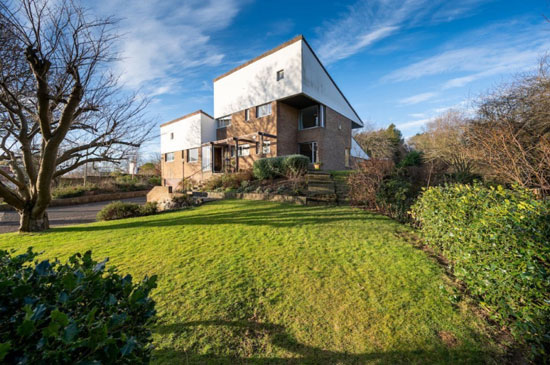 1960s Morris & Steedman modern house in Gullane, East Lothian, Scotland