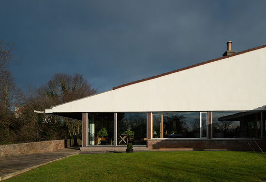 1960s Morris & Steedman modern house in Gullane, East Lothian, Scotland