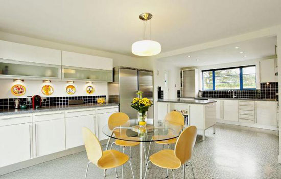 1930s Charles Riddy-designed Foxfield art deco property in Quinton, Northamptonshire