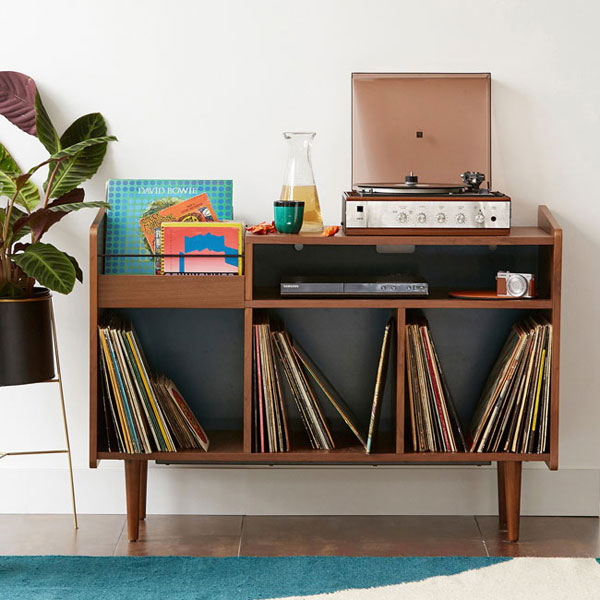 Ronda 1960s Style Record Storage Unit At La Redoute Wowhaus