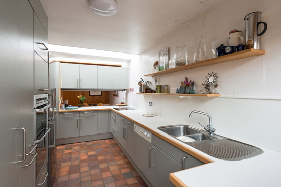 1960s modernist house on the Cockaigne Housing Group development in Hatfield, Hertfordshire