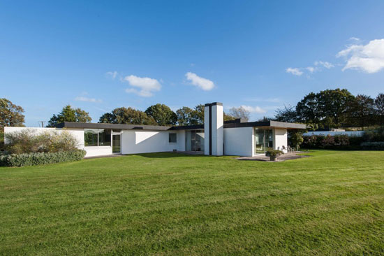 1960s John Schwerdt-designed grade II-listed modernist property in Rye, East Sussex