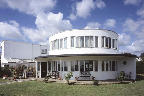 Oliver Hill-designed The Round House art deco property in Frinton-on-Sea, Essex