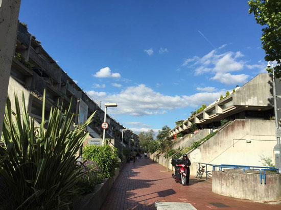 Airbnb find: 1970s Neave Brown-designed brutalist apartment in Rowley Way, London NW8