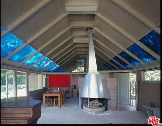 1950s R.M. Schindler-designed The Tischler Residence in  Los Angeles, California, USA