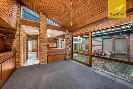 1960s midcentury modern property in Bayswater, Victoria, Australia