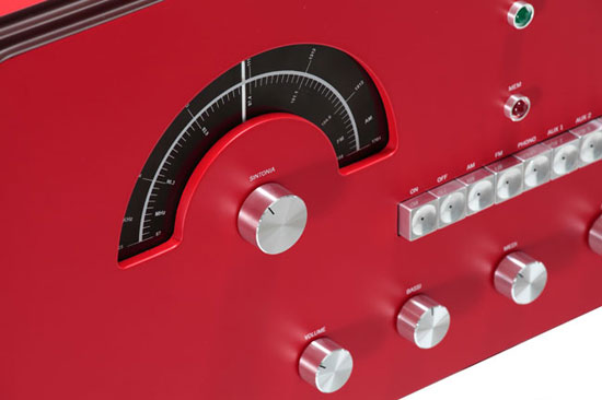 Iconic Brionvega Radiofonografo record player is back in red