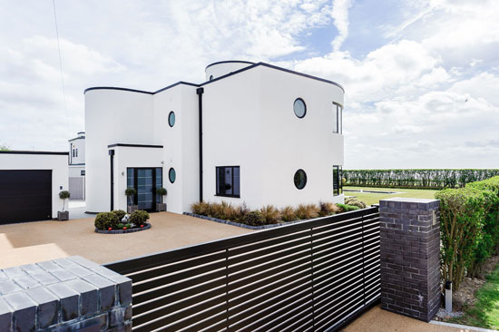 Contemporary art deco-style property in Frinton-On-Sea, Essex