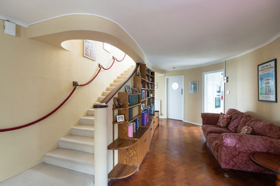 Oliver Hill-designed The Round House art deco property in Frinton-on-Sea, Essex