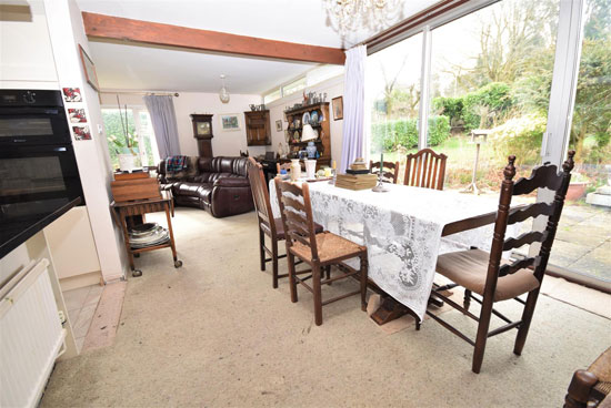 1960s modern house in Ravenshead, Nottinghamshire