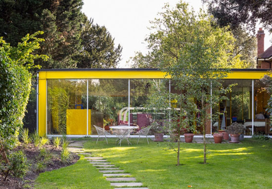 1960s grade II-listed Richard and Su Rogers-designed Rogers House modernist property in London SW19 © Tim Crocker