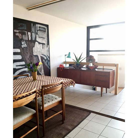Airbnb find: 1970s Neave Brown-designed brutalist apartment in Rowley Way, London NW8