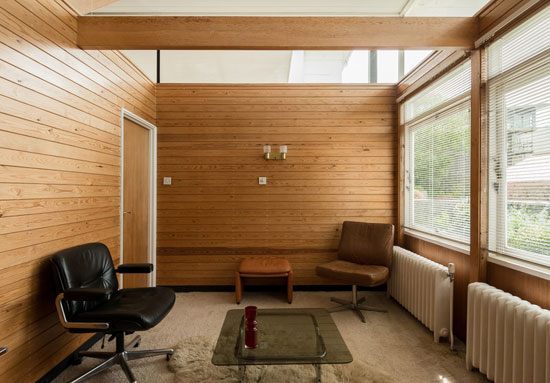 1960s John Floydd-designed midcentury-style Scan House in Sandgate, Kent