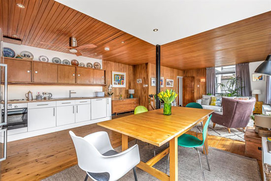 1960s John Floydd midcentury modern house in Sandgate, Kent