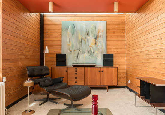 1960s John Floydd-designed midcentury-style Scan House in Sandgate, Kent