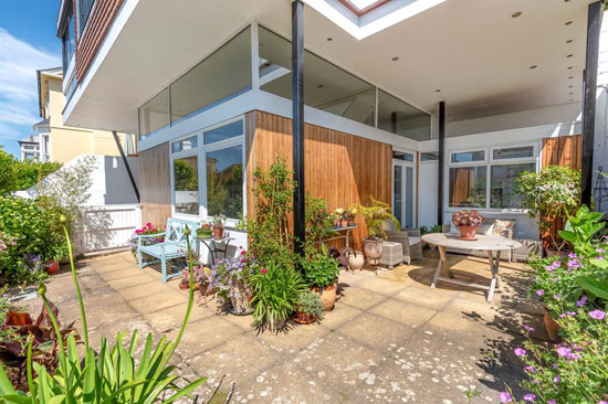 1960s John Floydd midcentury modern house in Sandgate, Kent