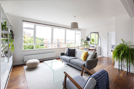 1950s apartment in Austin Vernon’s Raleigh Court, London SE19