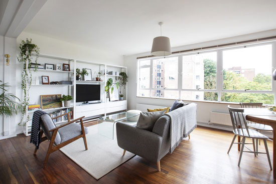 1950s apartment in Austin Vernon’s Raleigh Court, London SE19