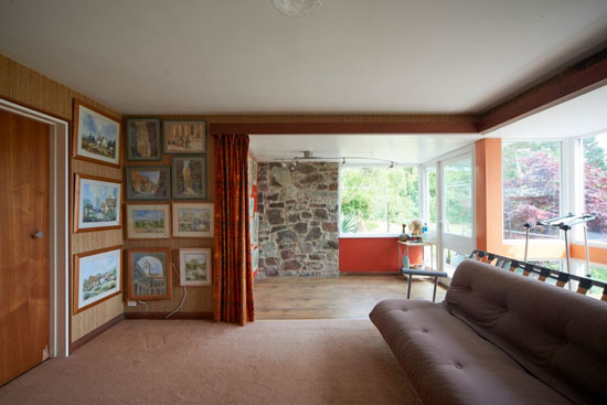 1960s Reginald Gale-designed midcentury modern property in Barnstaple, Devon