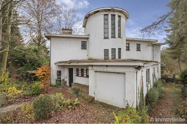 1930s art deco renovation project in Uccle, Belgium