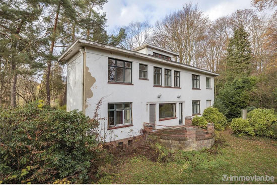 1930s art deco renovation project in Uccle, Belgium