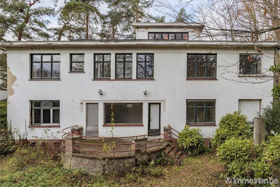 1930s art deco renovation project in Uccle, Belgium