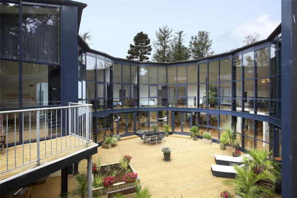 Former reservoir underground house in Sidmouth, Devon