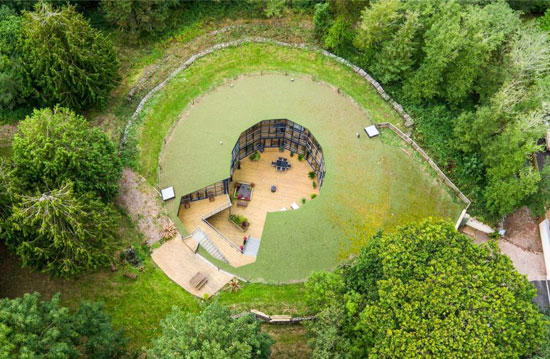 Former reservoir underground house in Sidmouth, Devon